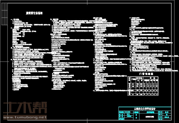 土木工程建筑设计施工图