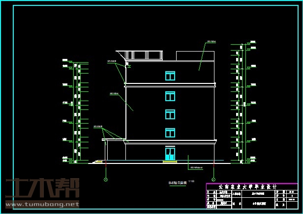 土木工程建筑设计施工图