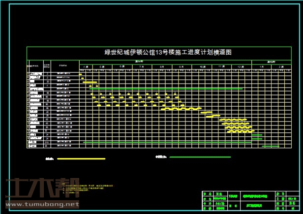 土木工程施工组织设计图